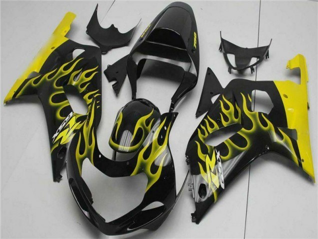 Custom 2001-2003 Black Suzuki GSXR 600/750 Motorbike Fairing Custom 2001-2003 Black Suzuki GSXR 600/750 Motorbike Fairing
