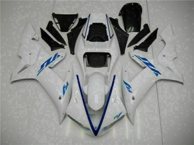 Aftermarket 2002-2003 White Yamaha YZF R1 Motorbike Fairing & Bodywork