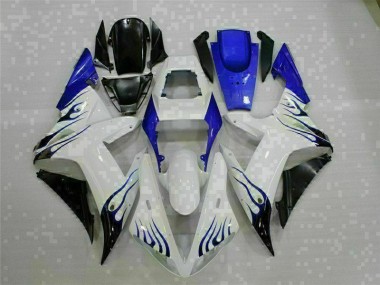 Custom 2002-2003 White Yamaha YZF R1 Motorbike Fairings