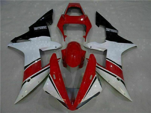 Custom 2002-2003 Red Yamaha YZF R1 Motorcycle Fairing Kits Custom 2002-2003 Red Yamaha YZF R1 Motorcycle Fairing Kits