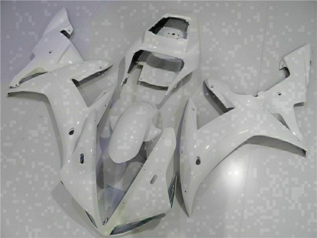 Aftermarket 2002-2003 White Yamaha YZF R1 Motorbike Fairing