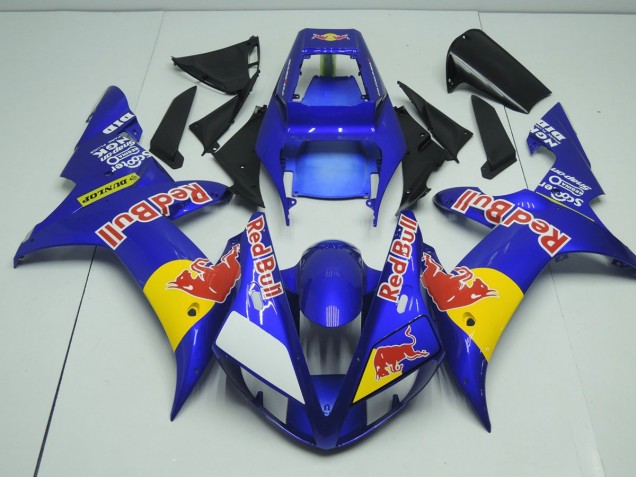 Aftermarket 2002-2003 Red Bull Yamaha YZF R1 Motorcycle Fairing