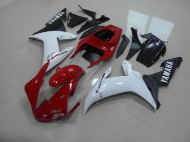 Aftermarket 2002-2003 Yamaha YZF R1 Motorcycle Fairings MF2196 - Red White Black