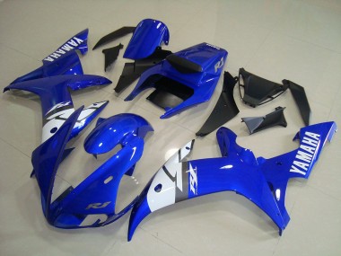 Aftermarket 2002-2003 White Blue Yamaha YZF R1 Motor Bike Fairings