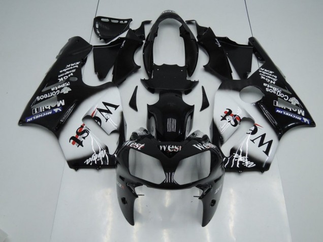 Custom 2002-2006 West Kawasaki ZX12R Motorcycle Fairings Kits Custom 2002-2006 West Kawasaki ZX12R Motorcycle Fairings Kits
