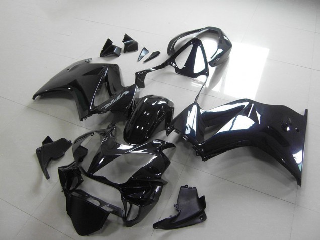 Custom 2002-2013 Glossy Black Honda VFR800 Motorcycle Fairing Custom 2002-2013 Glossy Black Honda VFR800 Motorcycle Fairing