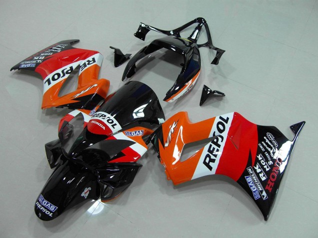 Aftermarket 2002-2013 Repsol Honda VFR800 Motorbike Fairing