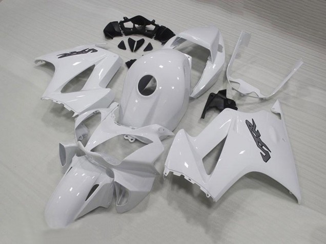 Aftermarket 2002-2013 White Honda VFR800 Motor Fairings