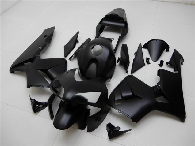 Custom 2003-2004 Matte Black Honda CBR600RR Motorcycle Fairing Kit Custom 2003-2004 Matte Black Honda CBR600RR Motorcycle Fairing Kit