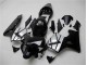 Custom 2003-2004 Black Silver Honda CBR600RR Bike Fairing Custom 2003-2004 Black Silver Honda CBR600RR Bike Fairing