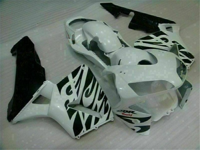 Custom 2003-2004 White Honda CBR600RR Motorcyle Fairings Custom 2003-2004 White Honda CBR600RR Motorcyle Fairings