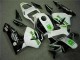 Custom 2003-2004 White Honda CBR600RR Motorcycle Fairing & Bodywork Custom 2003-2004 White Honda CBR600RR Motorcycle Fairing & Bodywork