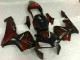 Custom 2003-2004 Black Red Honda CBR600RR Replacement Motorcycle Fairings Custom 2003-2004 Black Red Honda CBR600RR Replacement Motorcycle Fairings