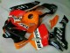 Custom 2003-2004 Orange Repsol Honda CBR600RR Motorbike Fairing Kits Custom 2003-2004 Orange Repsol Honda CBR600RR Motorbike Fairing Kits