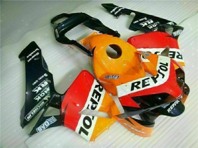 Custom 2003-2004 Repsol Honda CBR600RR Motorcycle Fairings Kits Custom 2003-2004 Repsol Honda CBR600RR Motorcycle Fairings Kits