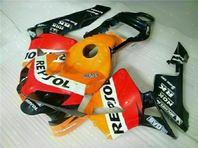 Custom 2003-2004 Repsol Honda CBR600RR Motorcycle Fairings Kits Custom 2003-2004 Repsol Honda CBR600RR Motorcycle Fairings Kits
