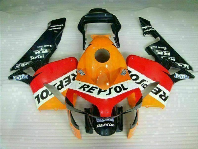 Custom 2003-2004 Repsol Honda CBR600RR Motorcycle Fairings Kits Custom 2003-2004 Repsol Honda CBR600RR Motorcycle Fairings Kits