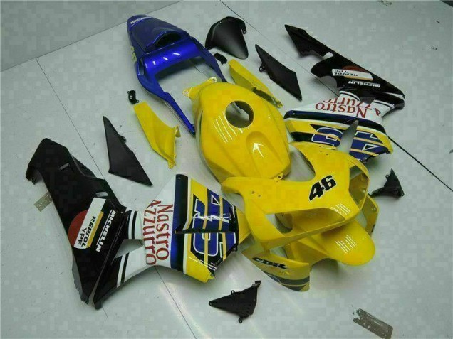 Custom 2003-2004 Yellow Honda CBR600RR Motorcyle Fairings Custom 2003-2004 Yellow Honda CBR600RR Motorcyle Fairings
