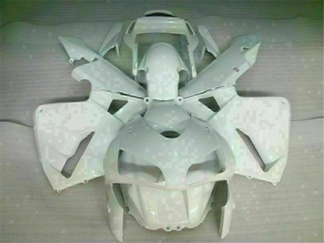 Custom 2003-2004 White Honda CBR600RR Replacement Fairings Custom 2003-2004 White Honda CBR600RR Replacement Fairings