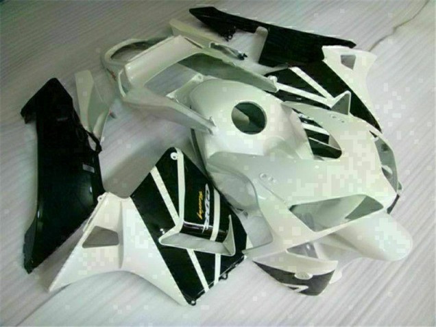 Custom 2003-2004 White Honda CBR600RR Motorcycle Fairings Kit Custom 2003-2004 White Honda CBR600RR Motorcycle Fairings Kit