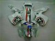 Custom 2003-2004 White Blue R 2 Honda CBR600RR Motorcycle Fairings Custom 2003-2004 White Blue R 2 Honda CBR600RR Motorcycle Fairings