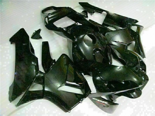 Custom 2003-2004 Black Honda CBR600RR Motorbike Fairings Custom 2003-2004 Black Honda CBR600RR Motorbike Fairings