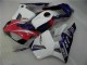 Custom 2003-2004 White Honda CBR600RR Motorcycle Fairing
