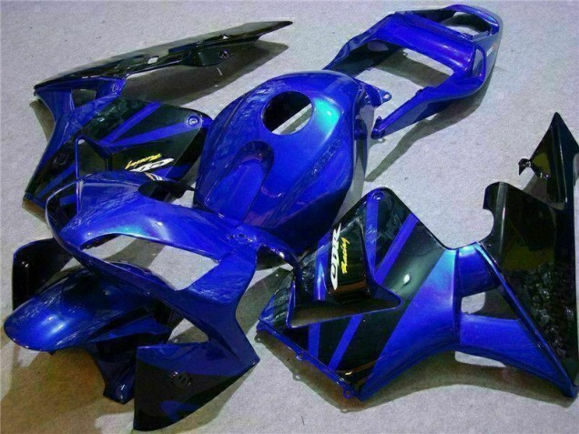 Custom 2003-2004 Blue Honda CBR600RR Bike Fairings Custom 2003-2004 Blue Honda CBR600RR Bike Fairings