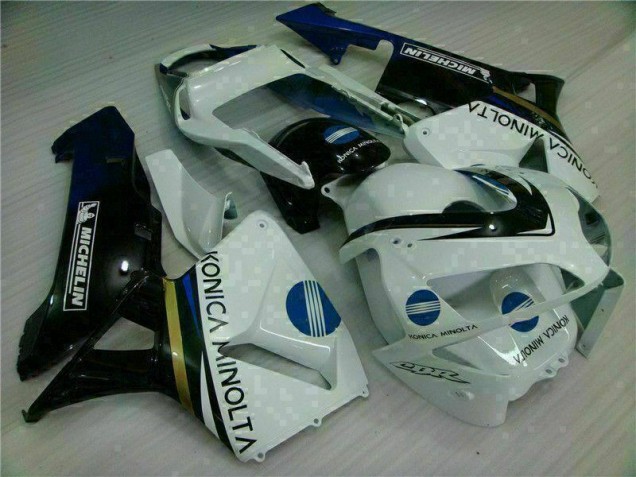 Custom 2003-2004 White Honda CBR600RR Replacement Motorcycle Fairings Custom 2003-2004 White Honda CBR600RR Replacement Motorcycle Fairings