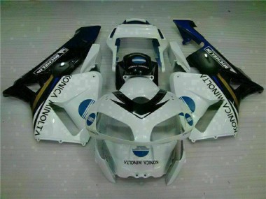 Custom 2003-2004 White Honda CBR600RR Replacement Motorcycle Fairings