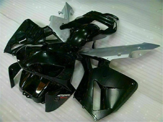 Custom 2003-2004 Black Honda CBR600RR Bike Fairing Kit Custom 2003-2004 Black Honda CBR600RR Bike Fairing Kit
