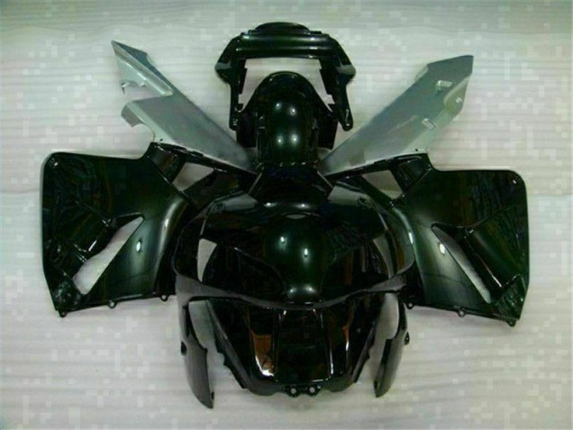 Custom 2003-2004 Black Honda CBR600RR Bike Fairing Kit Custom 2003-2004 Black Honda CBR600RR Bike Fairing Kit