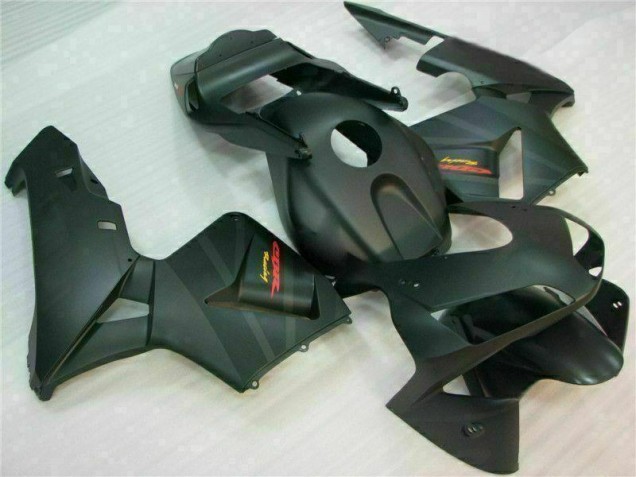 Custom 2003-2004 Black Honda CBR600RR Motorbike Fairing Kits Custom 2003-2004 Black Honda CBR600RR Motorbike Fairing Kits