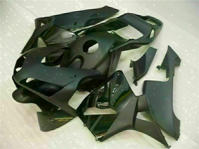 Custom 2003-2004 Matte Black Honda CBR600RR Motorcycle Fairings Kits Custom 2003-2004 Matte Black Honda CBR600RR Motorcycle Fairings Kits