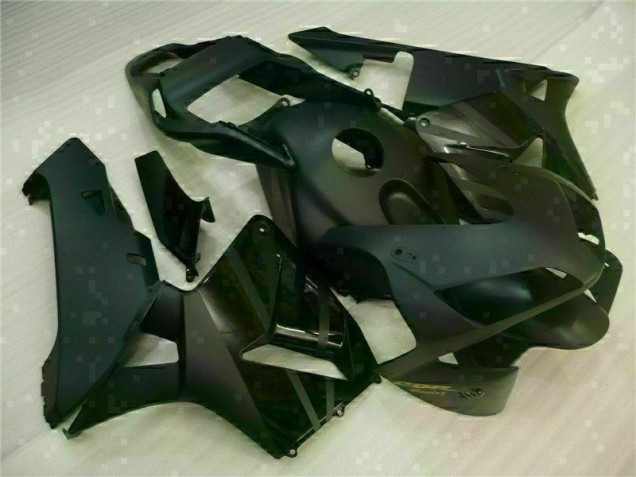 Custom 2003-2004 Matte Black Honda CBR600RR Motorcycle Fairings Kits Custom 2003-2004 Matte Black Honda CBR600RR Motorcycle Fairings Kits