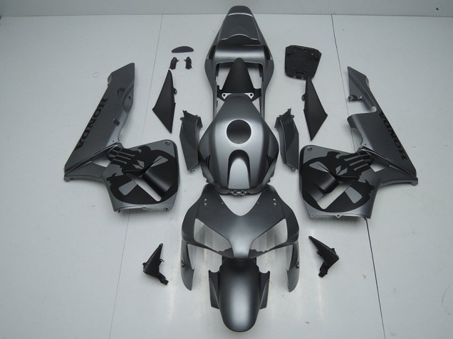 Custom 2003-2004 Black Honda CBR600RR Replacement Motorcycle Fairings Custom 2003-2004 Black Honda CBR600RR Replacement Motorcycle Fairings