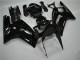 Custom 2003-2004 Glossy Black Kawasaki ZX6R Moto Fairings Custom 2003-2004 Glossy Black Kawasaki ZX6R Moto Fairings