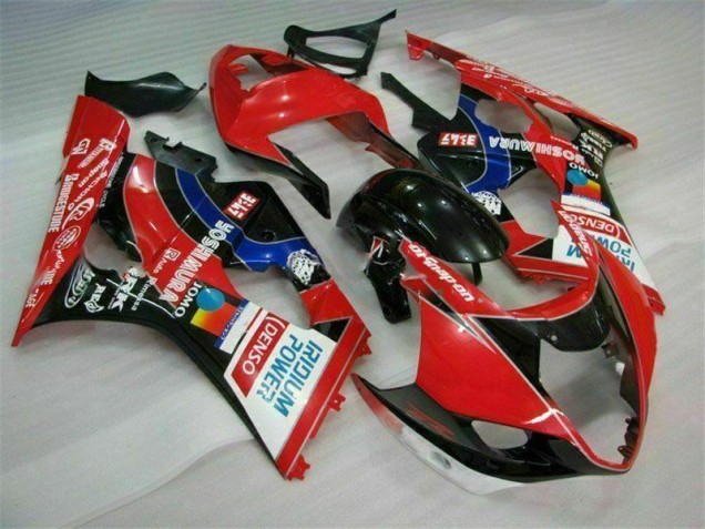 Custom 2003-2004 Red Suzuki GSXR 1000 Bike Fairing Custom 2003-2004 Red Suzuki GSXR 1000 Bike Fairing