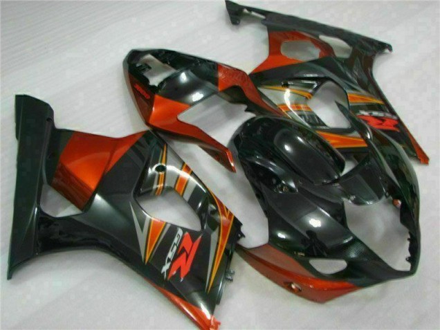 Custom 2003-2004 Black Suzuki GSXR 1000 Motorbike Fairing Custom 2003-2004 Black Suzuki GSXR 1000 Motorbike Fairing