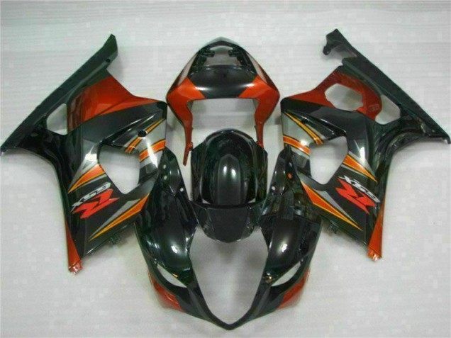 Custom 2003-2004 Black Suzuki GSXR 1000 Motorbike Fairing Custom 2003-2004 Black Suzuki GSXR 1000 Motorbike Fairing