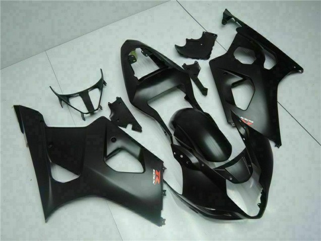 Custom 2003-2004 Black Suzuki GSXR 1000 Motor Bike Fairings Custom 2003-2004 Black Suzuki GSXR 1000 Motor Bike Fairings