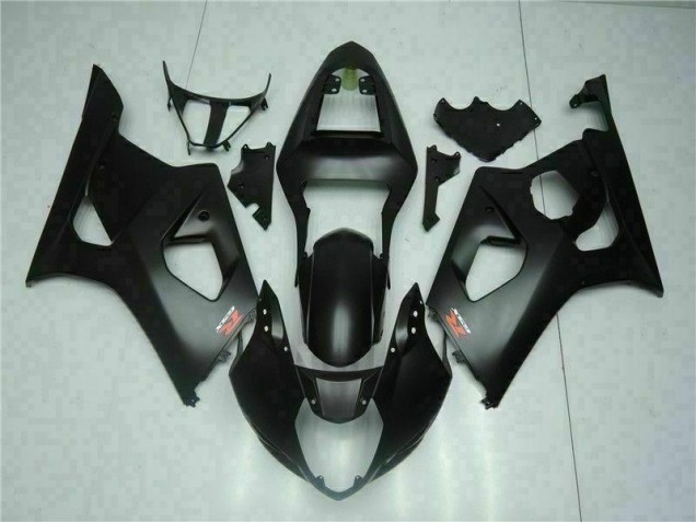 Custom 2003-2004 Black Suzuki GSXR 1000 Motor Bike Fairings Custom 2003-2004 Black Suzuki GSXR 1000 Motor Bike Fairings