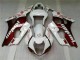 Custom 2003-2004 Red White Suzuki GSXR 1000 Motorcycle Bodywork Custom 2003-2004 Red White Suzuki GSXR 1000 Motorcycle Bodywork