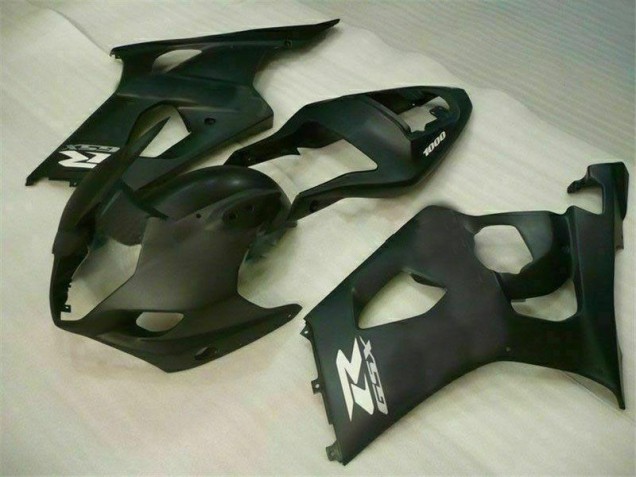 Custom 2003-2004 Matte Black Suzuki GSXR 1000 Motorbike Fairing Kits Custom 2003-2004 Matte Black Suzuki GSXR 1000 Motorbike Fairing Kits