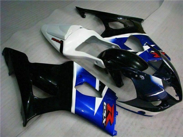Custom 2003-2004 Black Blue Suzuki GSXR 1000 Motorcycle Fairings Kits Custom 2003-2004 Black Blue Suzuki GSXR 1000 Motorcycle Fairings Kits