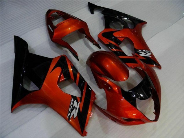 Custom 2003-2004 Brown Black Suzuki GSXR 1000 Motorcycle Fairings Custom 2003-2004 Brown Black Suzuki GSXR 1000 Motorcycle Fairings
