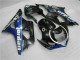 Custom 2003-2004 Black Blue Suzuki GSXR 1000 Motorcycle Fairing & Bodywork Custom 2003-2004 Black Blue Suzuki GSXR 1000 Motorcycle Fairing & Bodywork