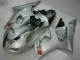 Custom 2003-2004 Silver Suzuki GSXR 1000 Motorbike Fairing Custom 2003-2004 Silver Suzuki GSXR 1000 Motorbike Fairing