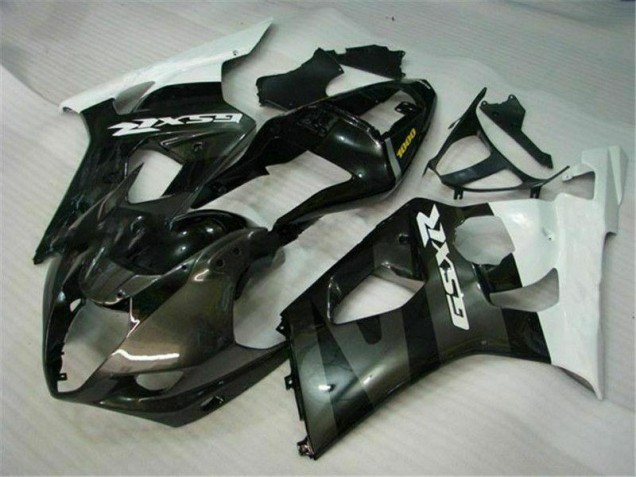 Custom 2003-2004 White Black Suzuki GSXR 1000 Bike Fairing Custom 2003-2004 White Black Suzuki GSXR 1000 Bike Fairing