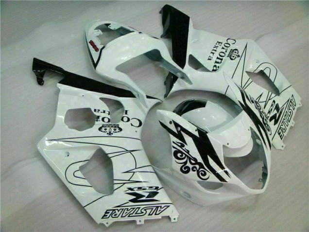 Custom 2003-2004 White Suzuki GSXR 1000 Motor Bike Fairings Custom 2003-2004 White Suzuki GSXR 1000 Motor Bike Fairings